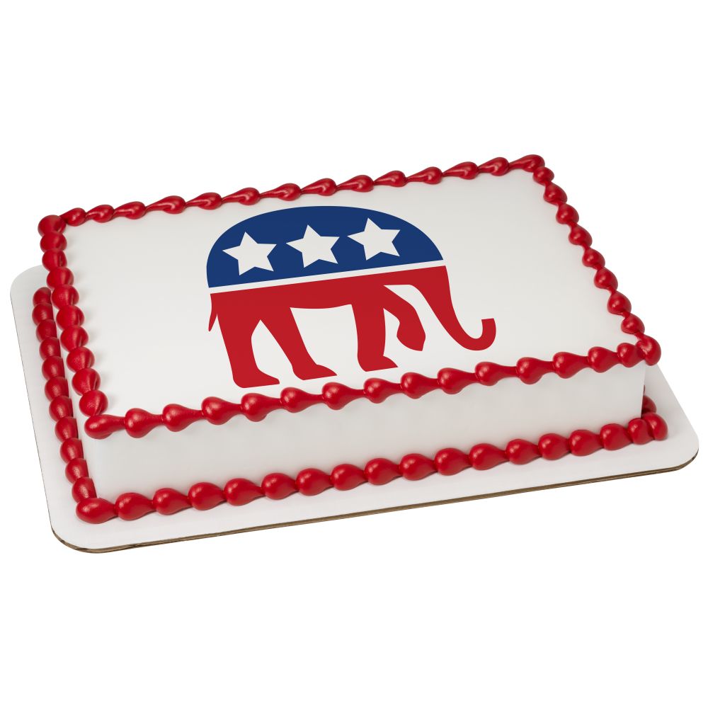 Image Cake Political Elephant