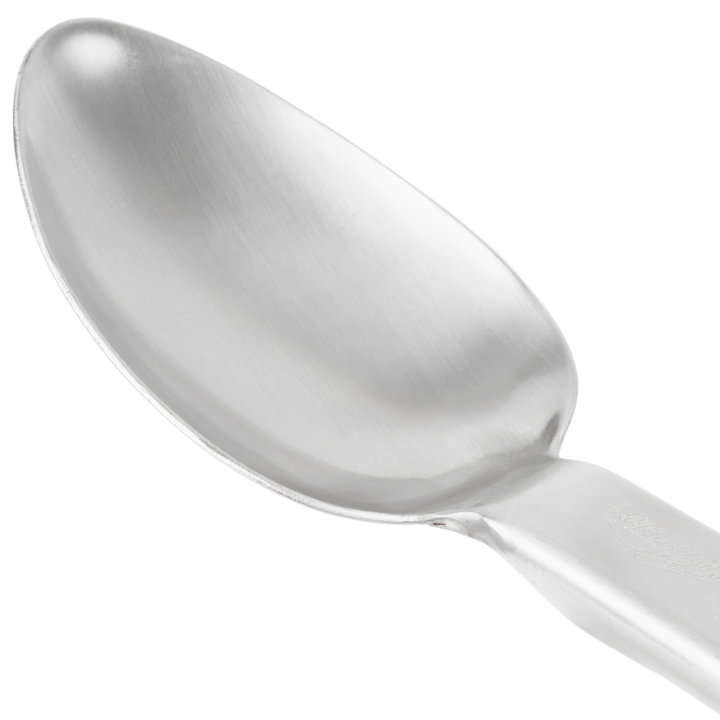 11 ¾-inch heavy-duty stainless steel solid basting spoon