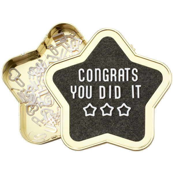 Star Grad Letter Board DecoSet®