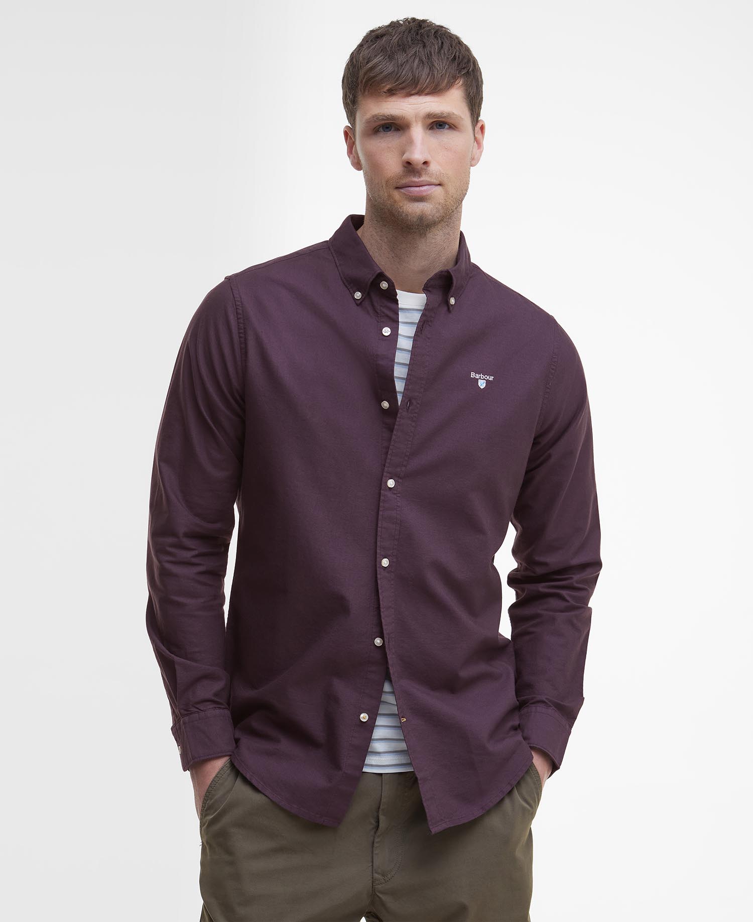 Oxford Tailored Long-Sleeved Shirt image number 0