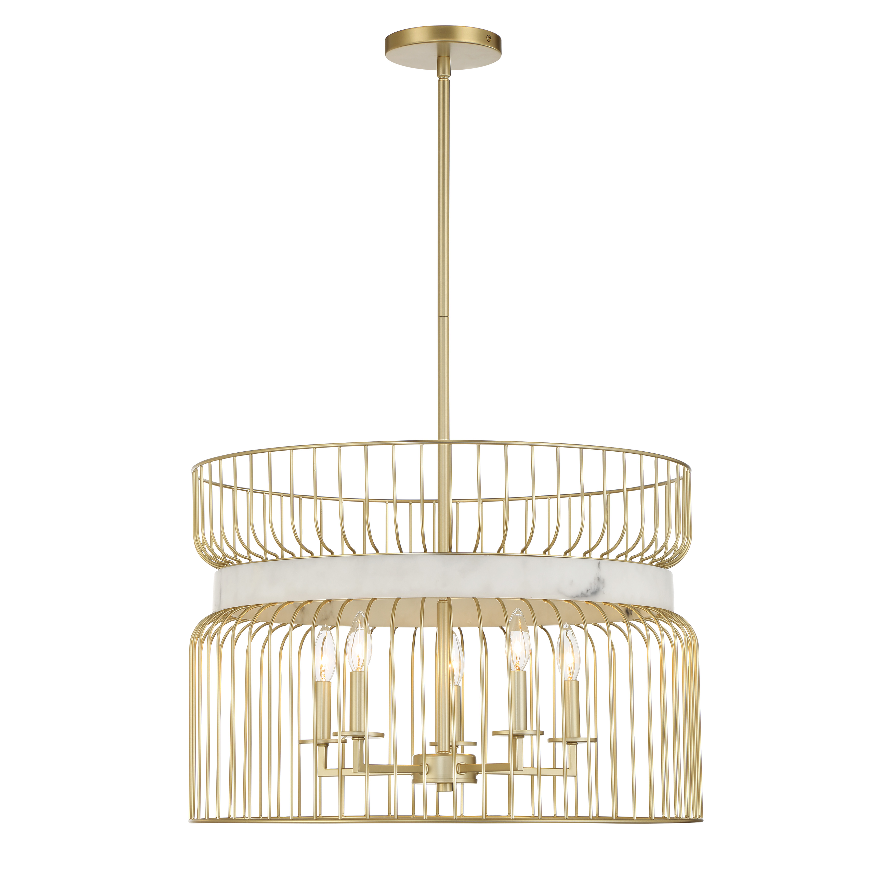 Park Slope by Robin Baron - 5 Light Pendant