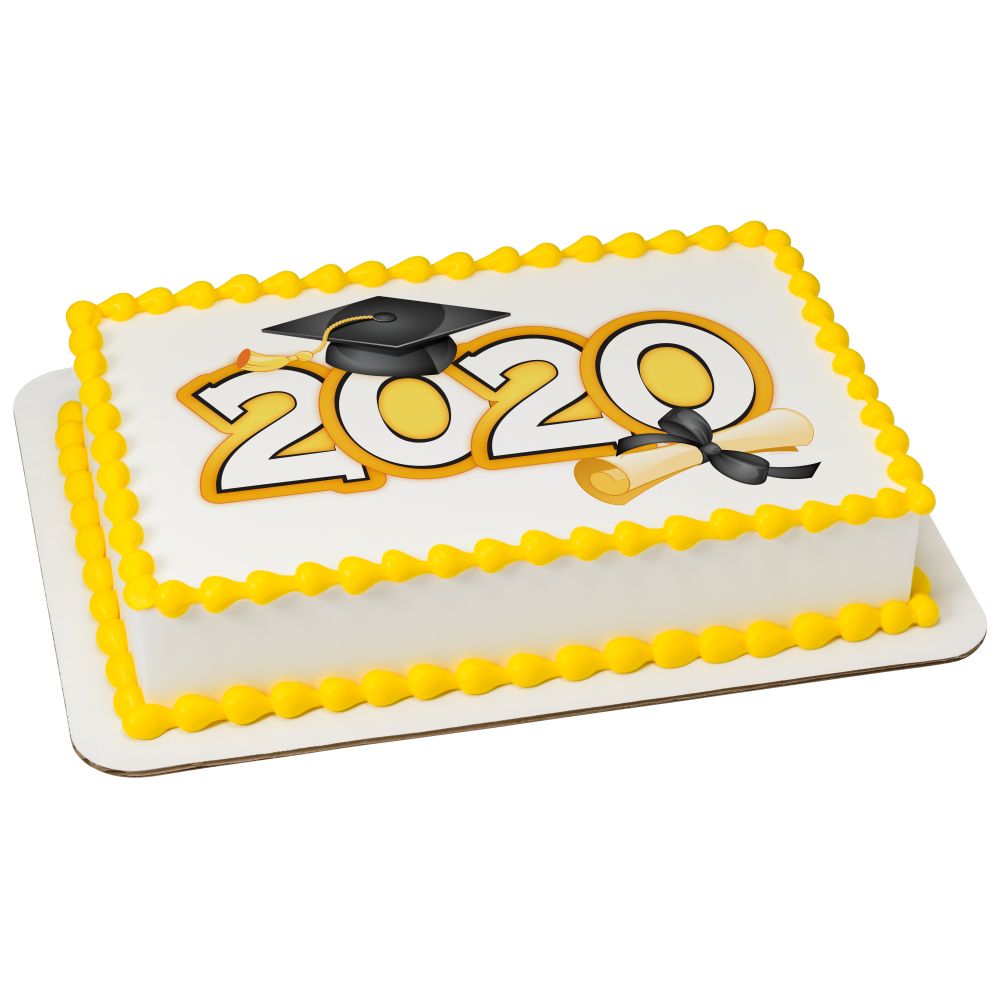 Image Cake Traditional Grad 2020