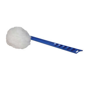 Impact, 5.75in, Deluxe Toilet Bowl Mop, Polypropylene Bristles, Blue