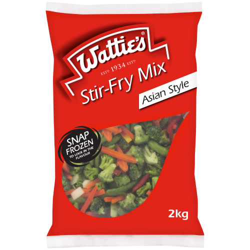  Wattie's® Stir-Fry Mix Asian Style 2kg x 6 