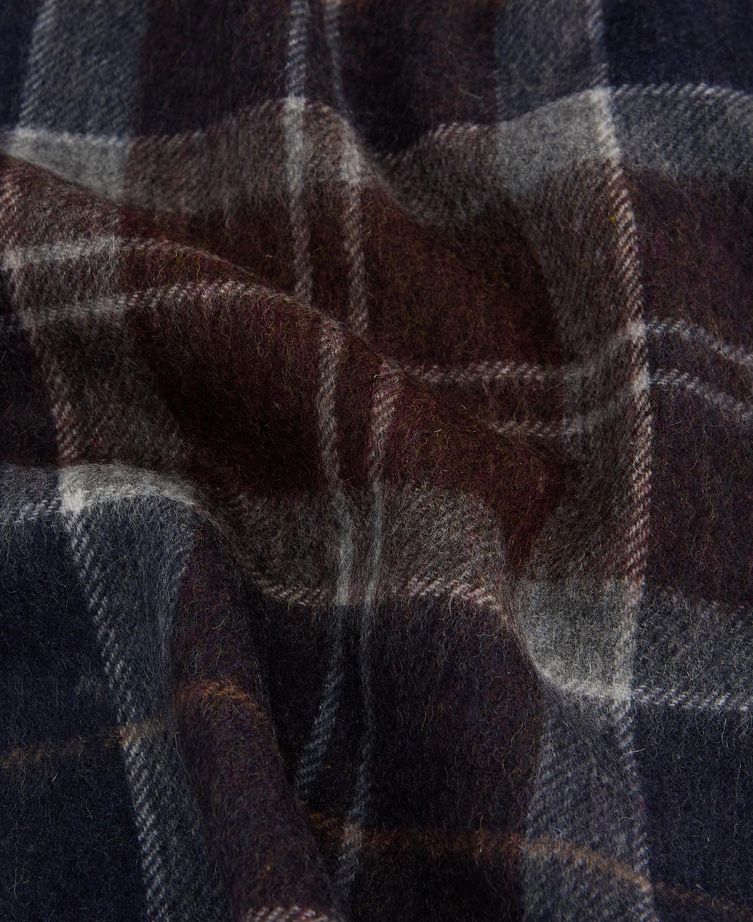 Braden Tartan Wool Scarf image number 4