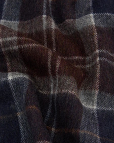 Sciarpa Braden in lana e tartan 