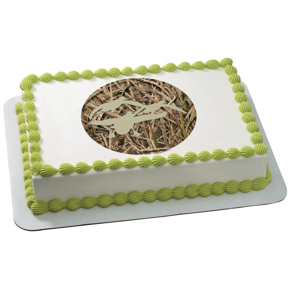 Image Cake Mossy Oak® Shadow Grass Blades Silhouette
