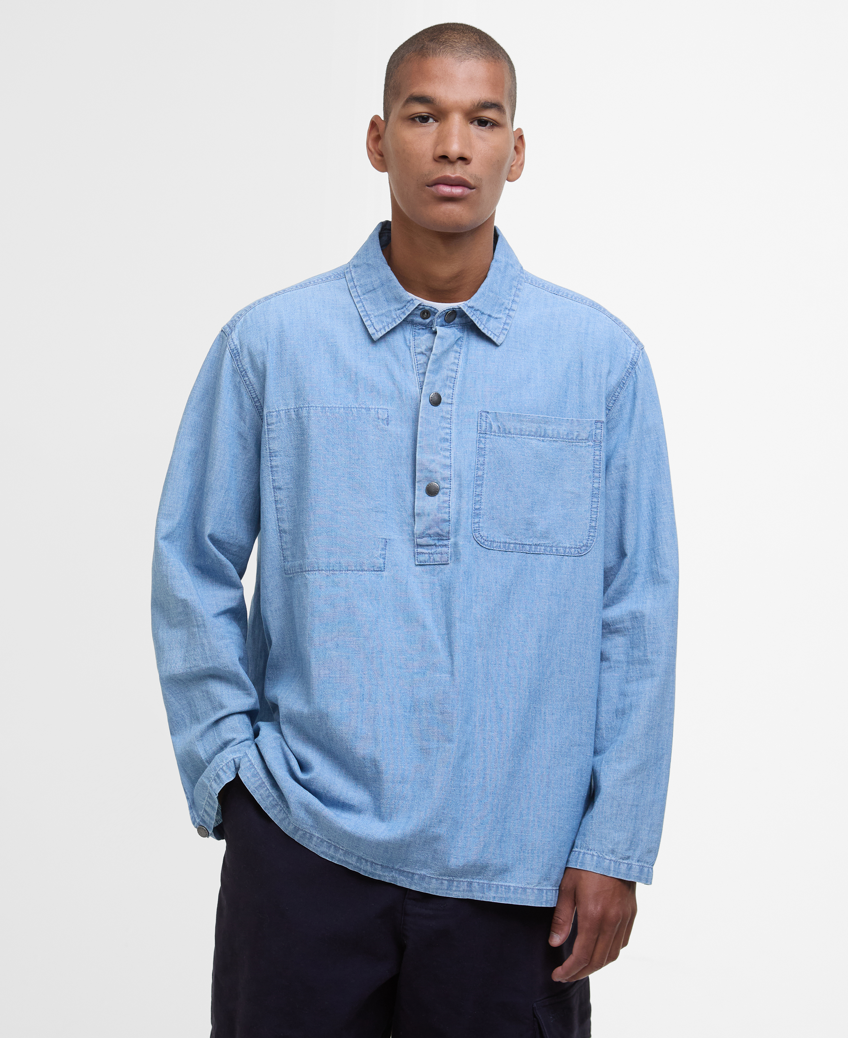 Camicia smock Markham in denim image number 0