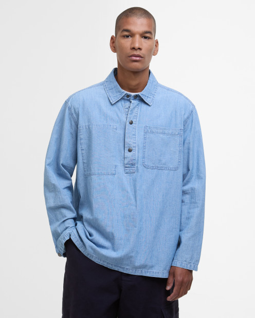 Markham Denim Smock Shirt Chambray