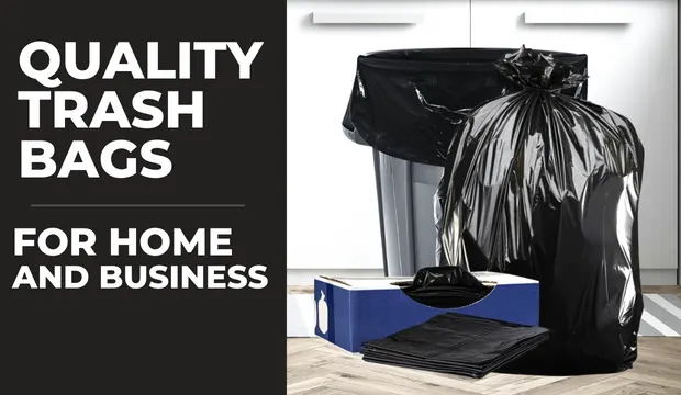 Trash bags for home and work