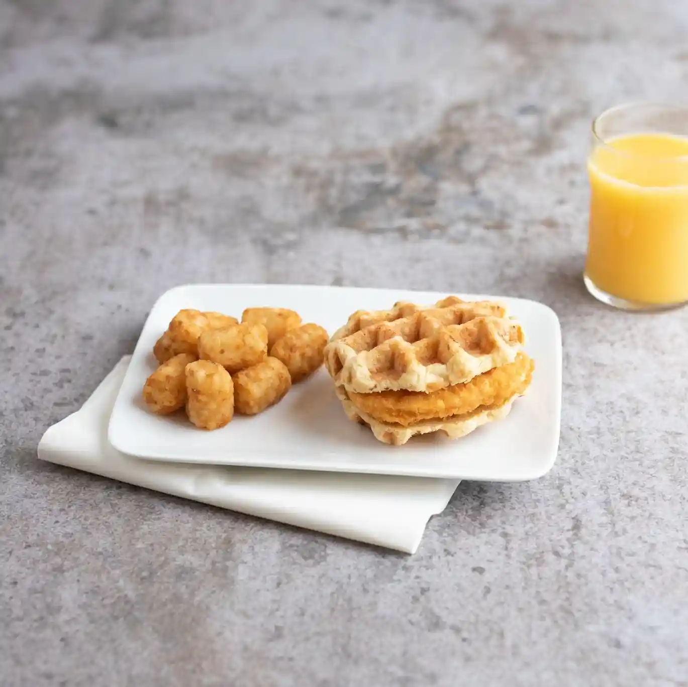 Tyson® Butcher-Wrapped Chicken & Waffles Sandwich_image_1