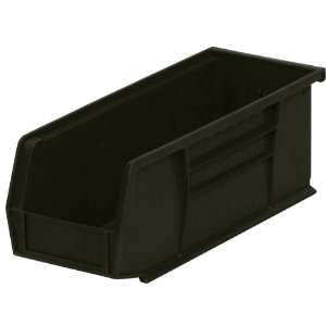 Storage Bin AkroBins® Black Plastic 4 X 4-1/8 X 10-7/8 Inch