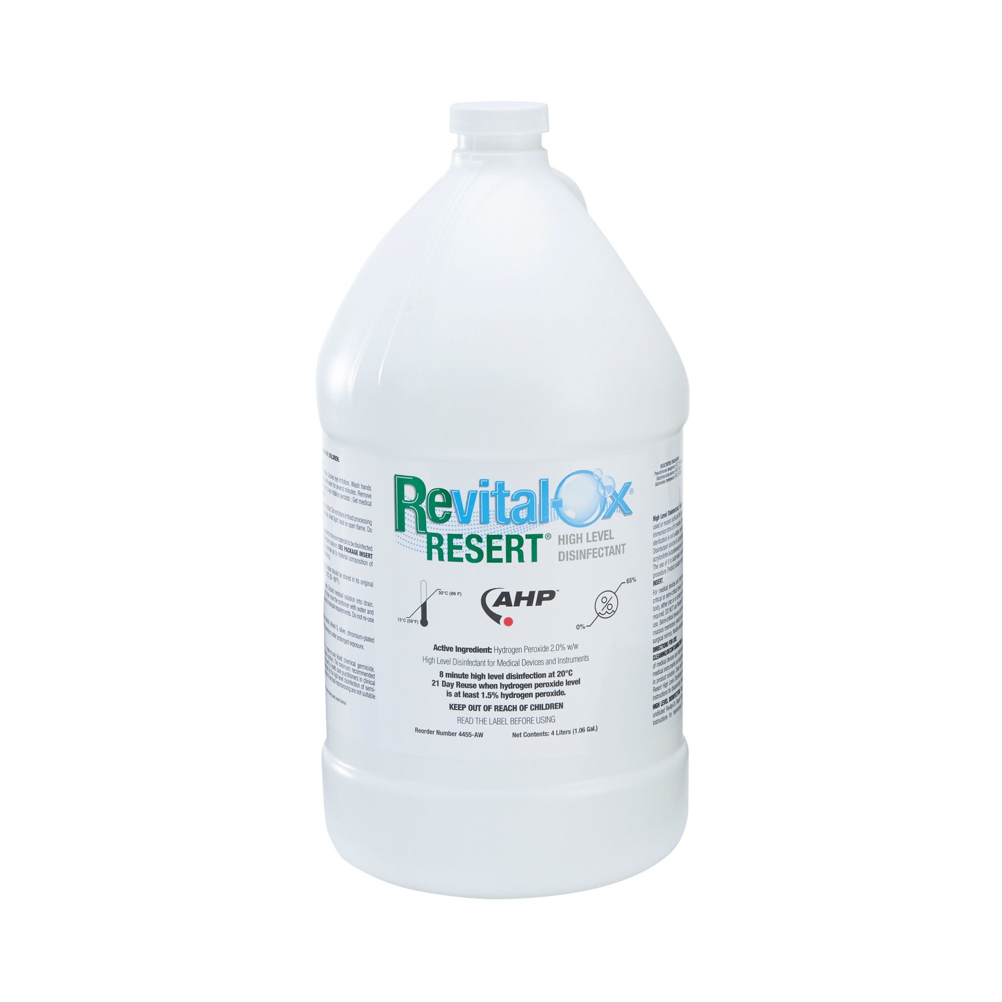 Revital-Ox® RESERT Hydrogen Peroxide High Level Disinfectant