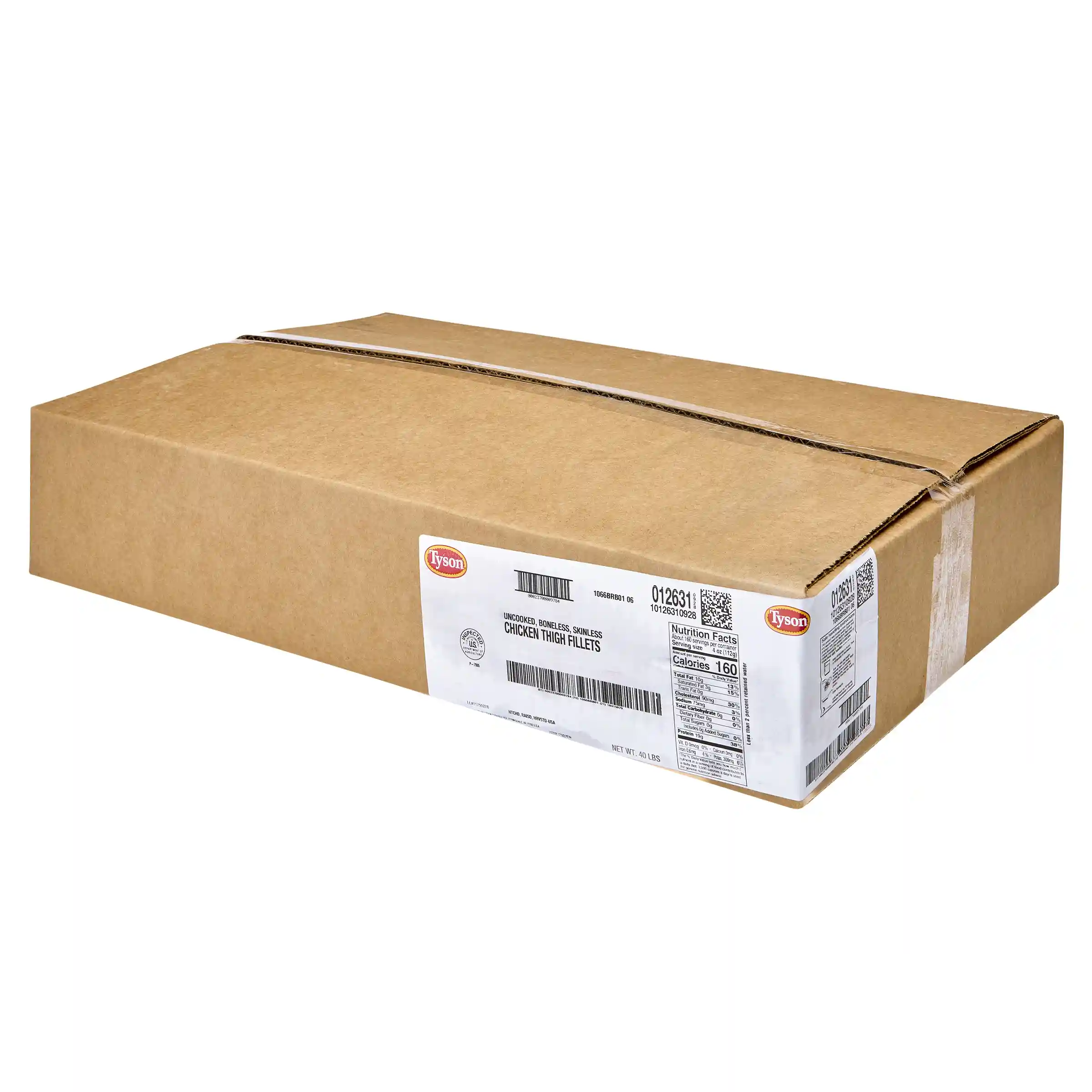 Tyson® Uncooked Unbreaded Boneless Skinless Chicken Thigh Filets_image_5
