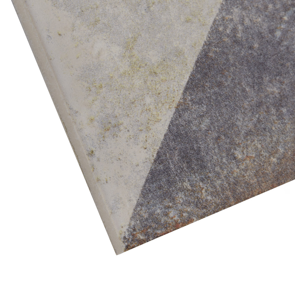 D’Anticatto Decor Triangoli 8-3/4 in. x 8-3/4 in. Porcelain Floor and Wall Tile