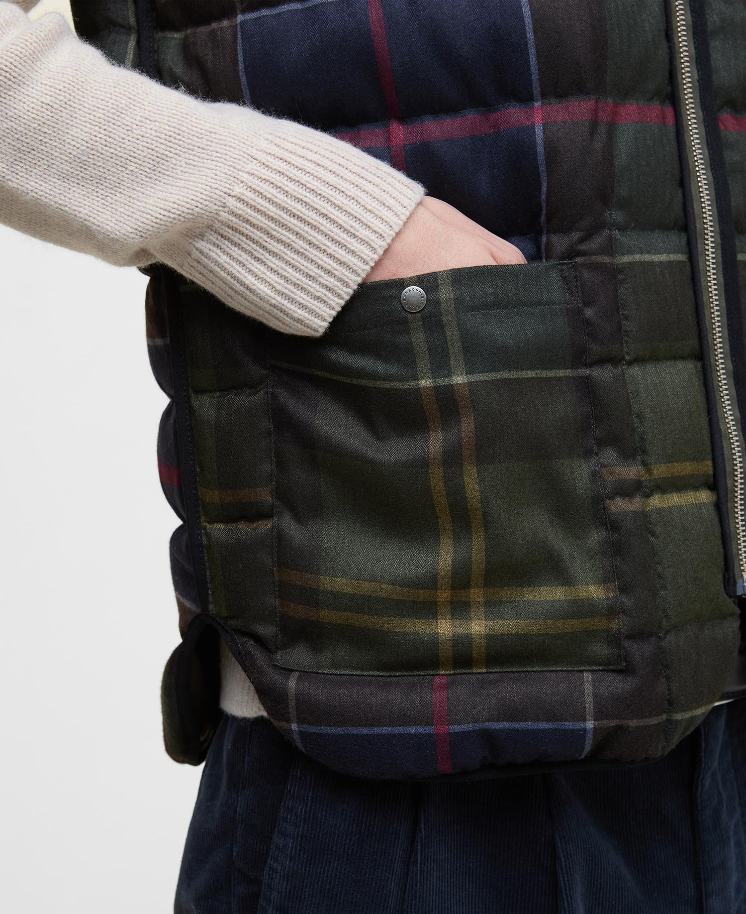 Gilet reversibile in piuma d’oca image number 6