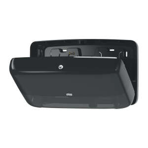 Tork, Twin T2, Mini Jumbo Bath Tissue Dispenser, Black