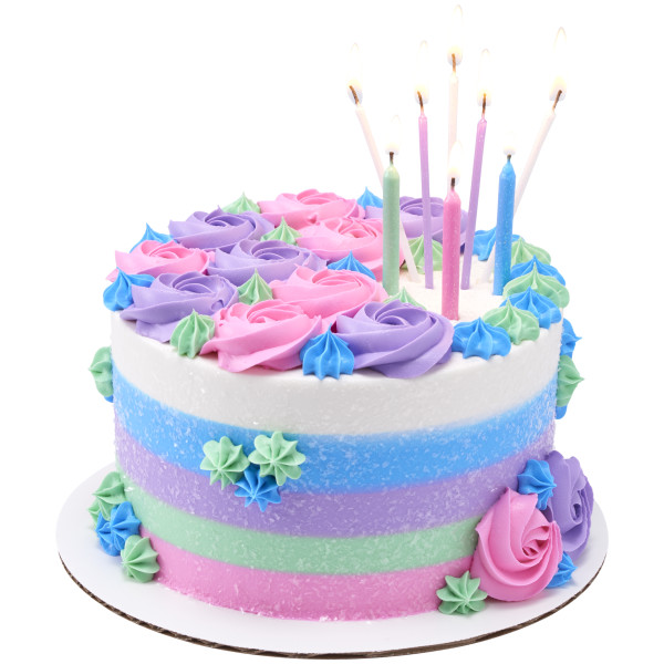 Purple Slim Glitter Specialty Candles