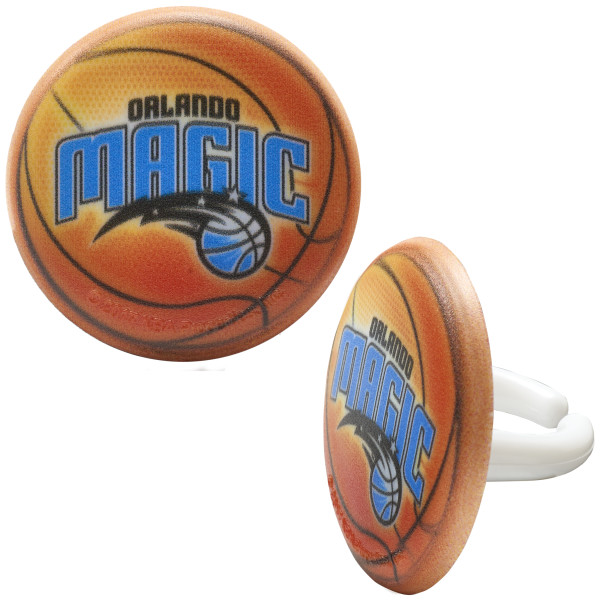 NBA Team Basketball Cupcake Rings