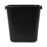 Boardwalk, Soft-Sided, 3.5 gal, Resin, Black, Rectangle, Receptacle