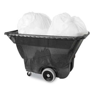 Rubbermaid Commercial, Utility Duty, Tilt Truck, 13.5 cu ft, Black