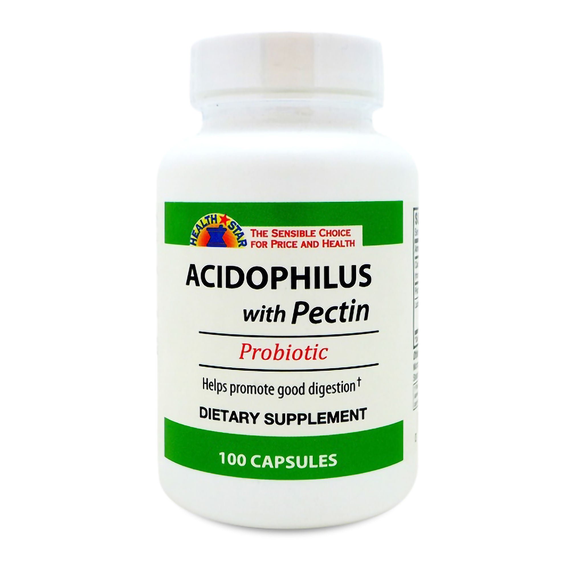 Health Star® Acidophilus with Pectin Probiotic