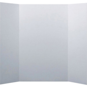 Corrugated Mini Project Board, 15" x 20", White, Pack of 24