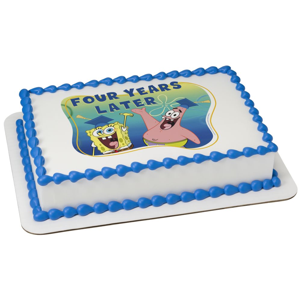 Image Cake SpongeBob SquarePants 4 Years Later...