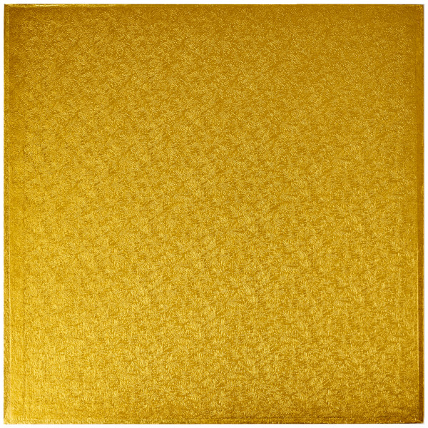 14" Square Gold Foil Cake Board