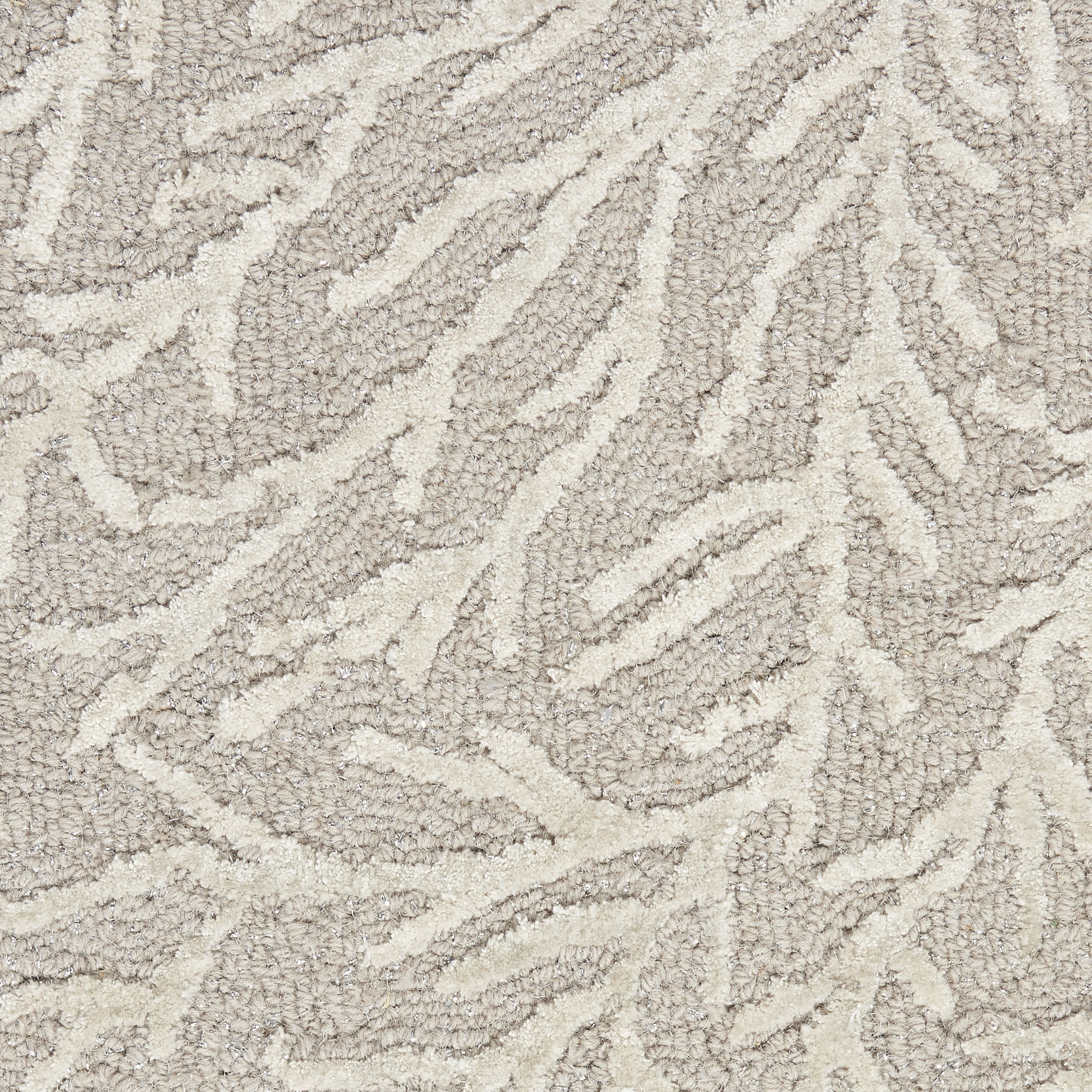 Michael Amini Ma30 Star 4' x 6' Taupe Modern Indoor Rug