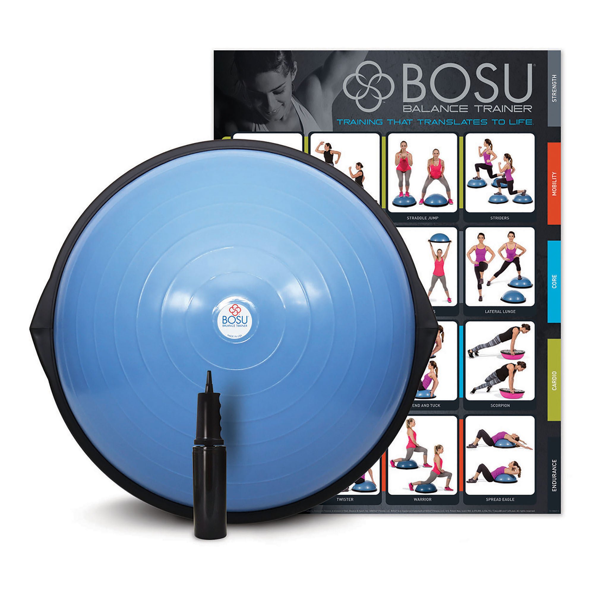 Bosu® Home Balance Exerciser, 25 Inch Diameter