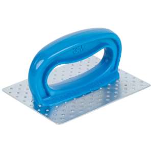 3M, Scotch-Brite™ 461 Griddle Pad Holder with Polishing Pad and Screen, Blue
