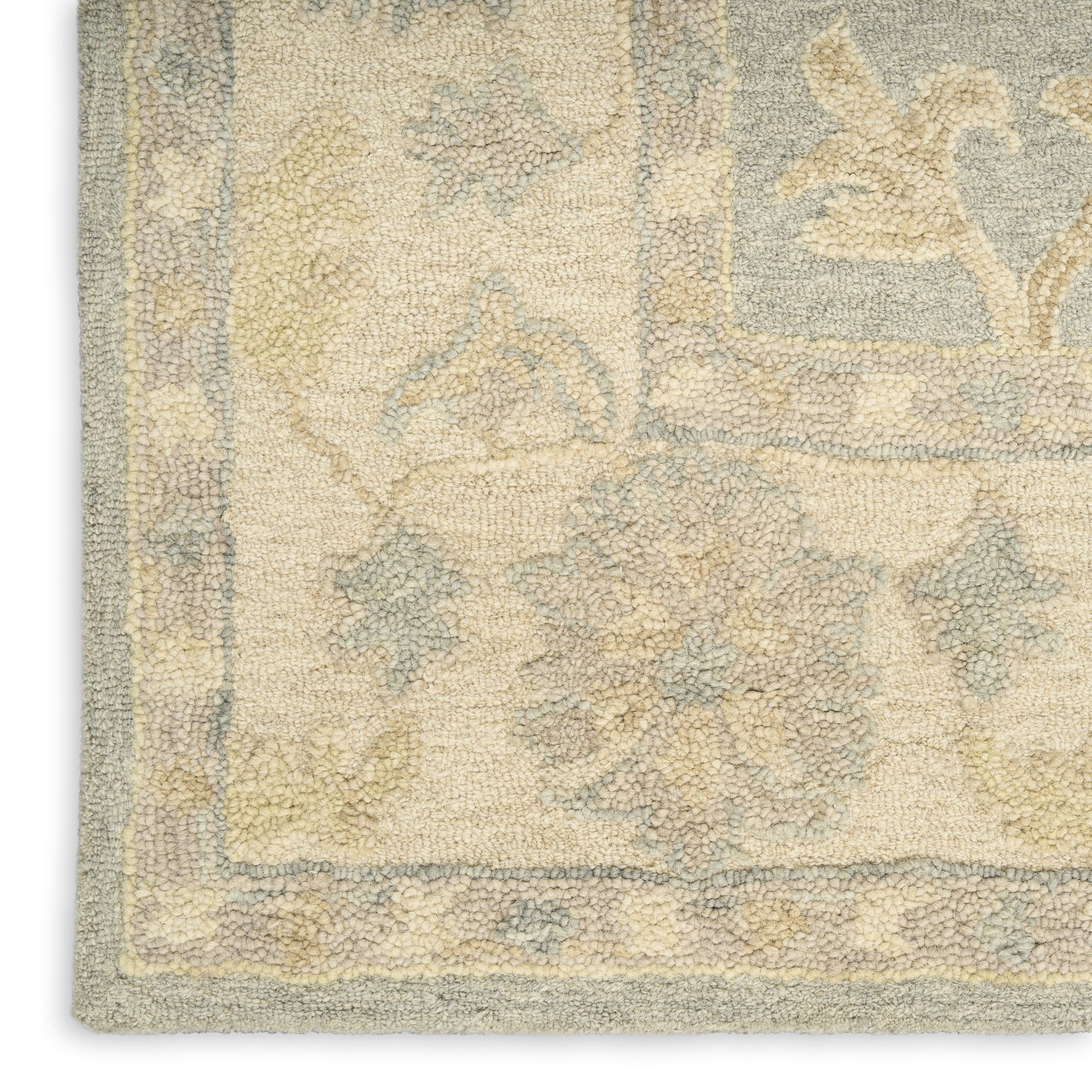 Nourison Maison 9'9" x 13'9" Blue Ivory Vintage Indoor Rug