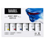 Liquitex Professional Heavy Body Acrylic Paint Classic Colors 59 mL Set of 6