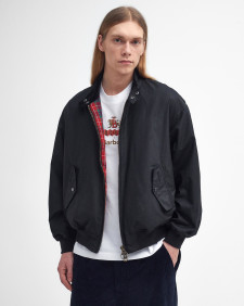 Barbour x Baracuta Wachsjacke MA-1 Harrington 