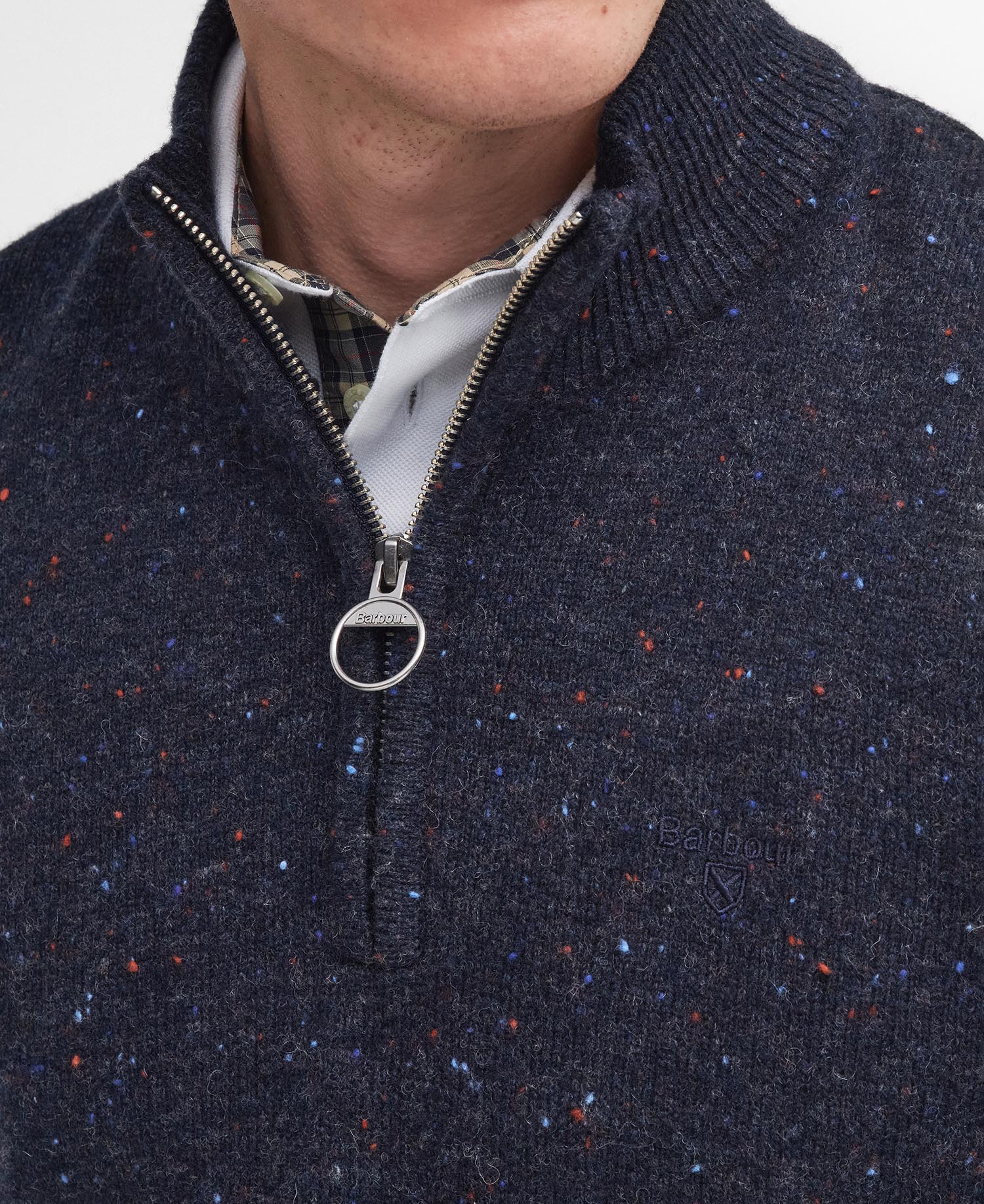 Maglione Tainsbury con zip corta image number 4
