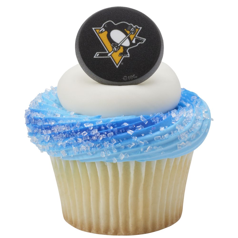 Image Cake NHL® Team Puck Pittsburgh Penguins®
