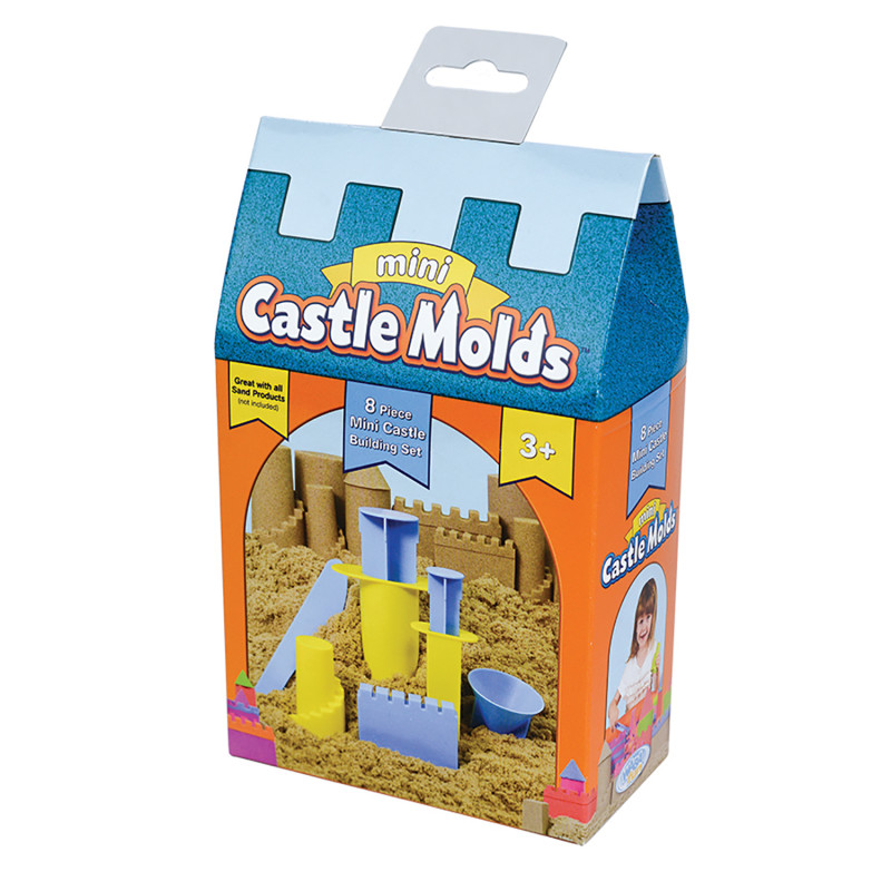 Mini Castle Molds, 8 Pieces