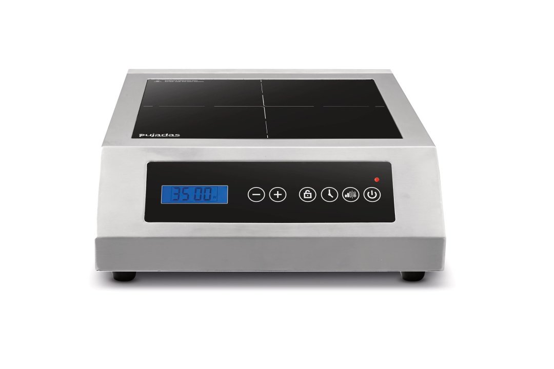 Placa de Inducción Pujadas IP Pro 35 XL con tecnología de potencia contínua de 3500 W