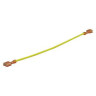 Battery Jumper 8 in. L Yellow 18 AWG