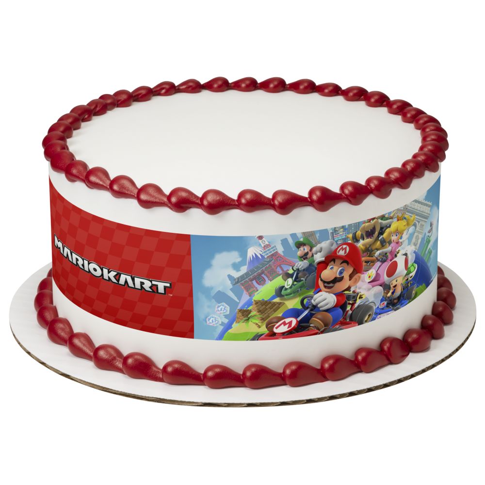 Image Cake Super Mario™ Mario Kart™ Racing the Circuit