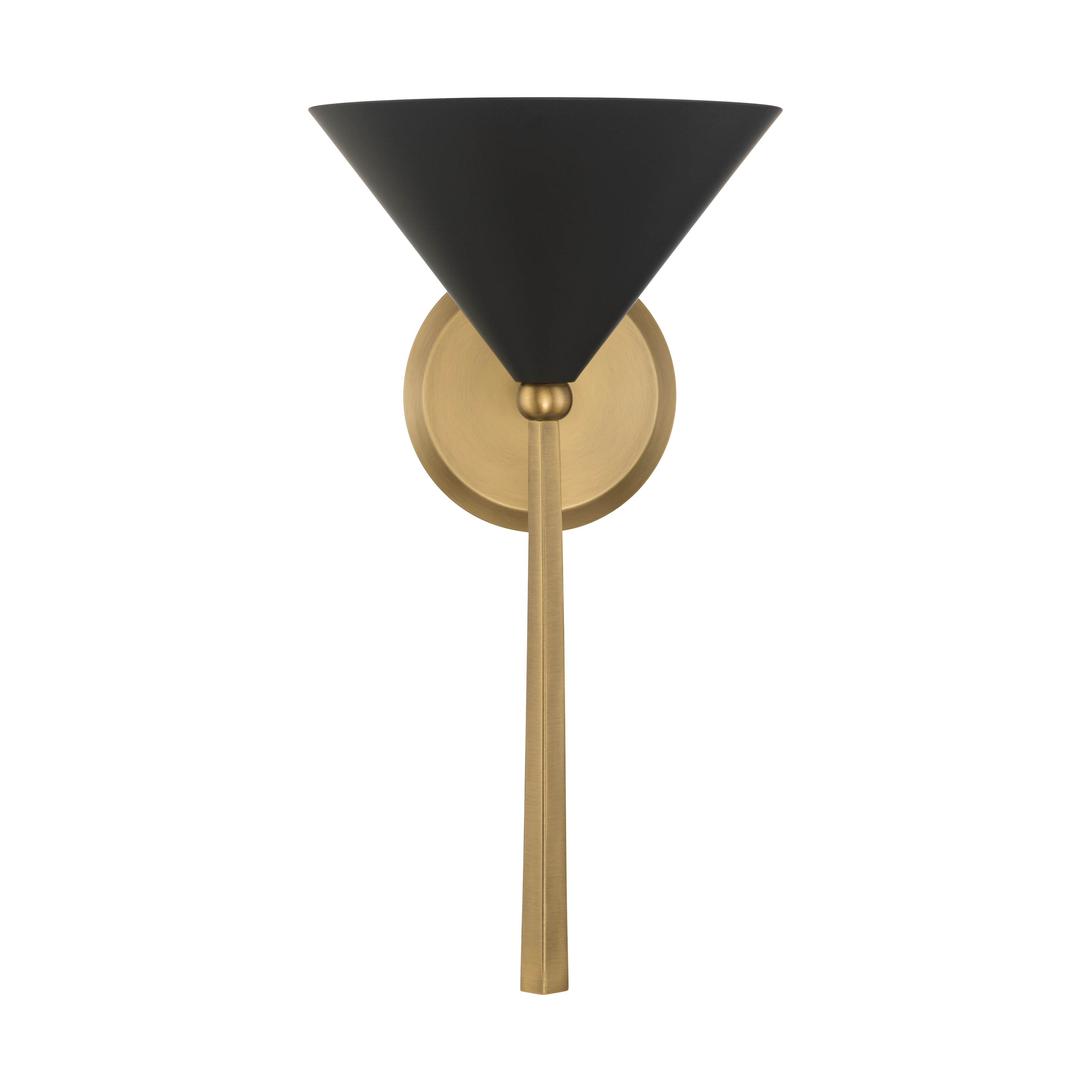 1-Light Bath Sconce - Legacy Brass and Dark Bronze - alternate view