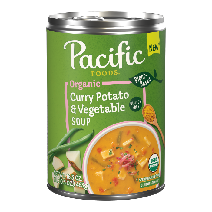 Organic Curry Potato and Vegetable Soup