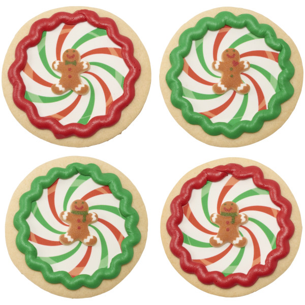 Peppermint Candy PhotoCake® Edible Image®