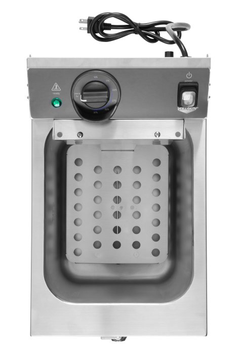 208-280-Volt 15 lb. medium-duty countertop fryer with drain