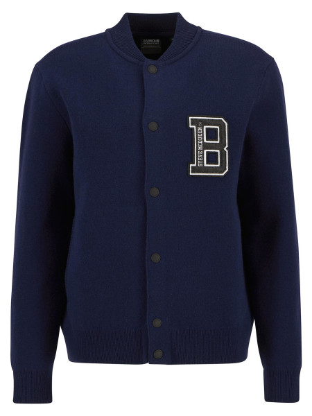 Bomber in maglia Letterman Bomber in maglia Letterman