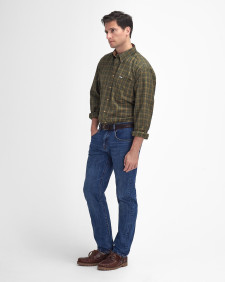 Sporting Regular Long-Sleeved Shirt Mid Olive