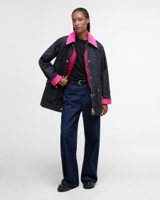 Icons Modern Beadnell Waxed Jacket Navy/Classic