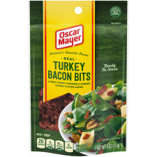 Oscar Mayer Real Turkey Bacon Bits, 4 oz Bag