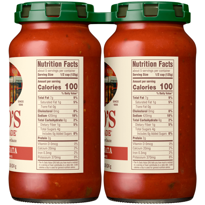 Arrabbiata Sauce, 22 oz - Right Image